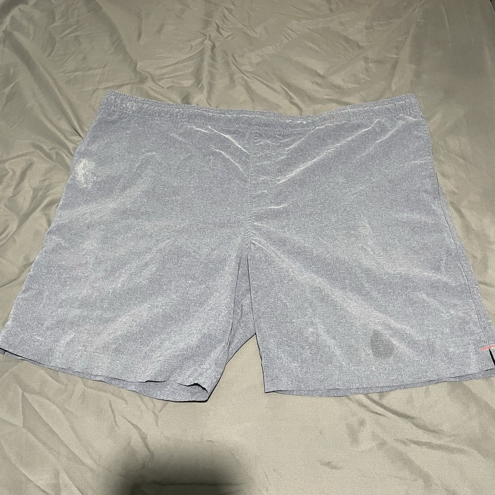 Chubbies Shorts Men Medium Blue Stretch Drawstring Casual Golf Athleisure Sport