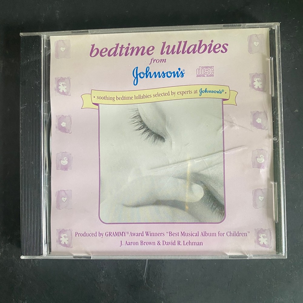 Johnson's Bedtime Lullabies CD 2004 Children's Soothing Music DreamLand Inc.