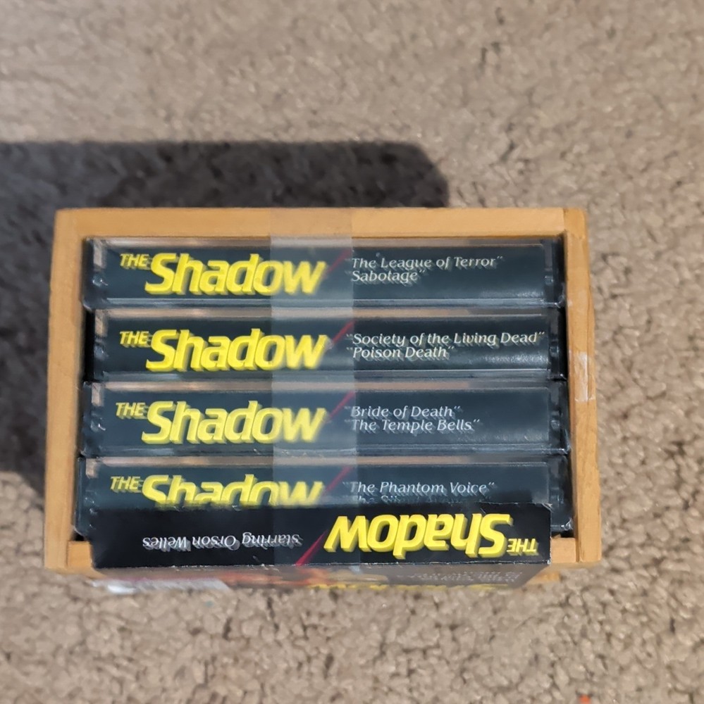 Great American Audio The Shadow Audiobook Cassette Set League of Terror & More