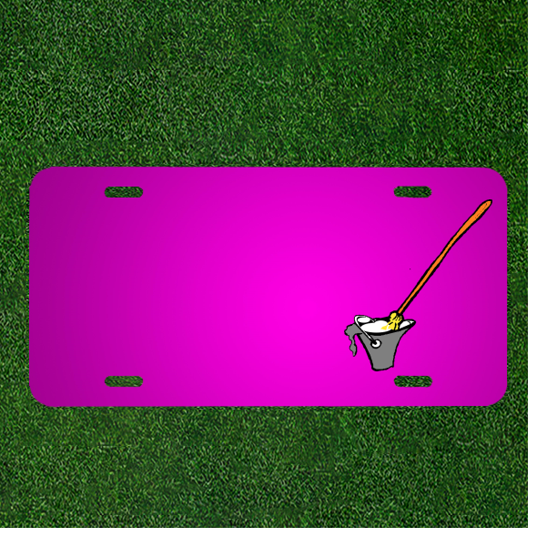 Custom Personalized Car License Plate with Name on Mop Bucket Cleaner