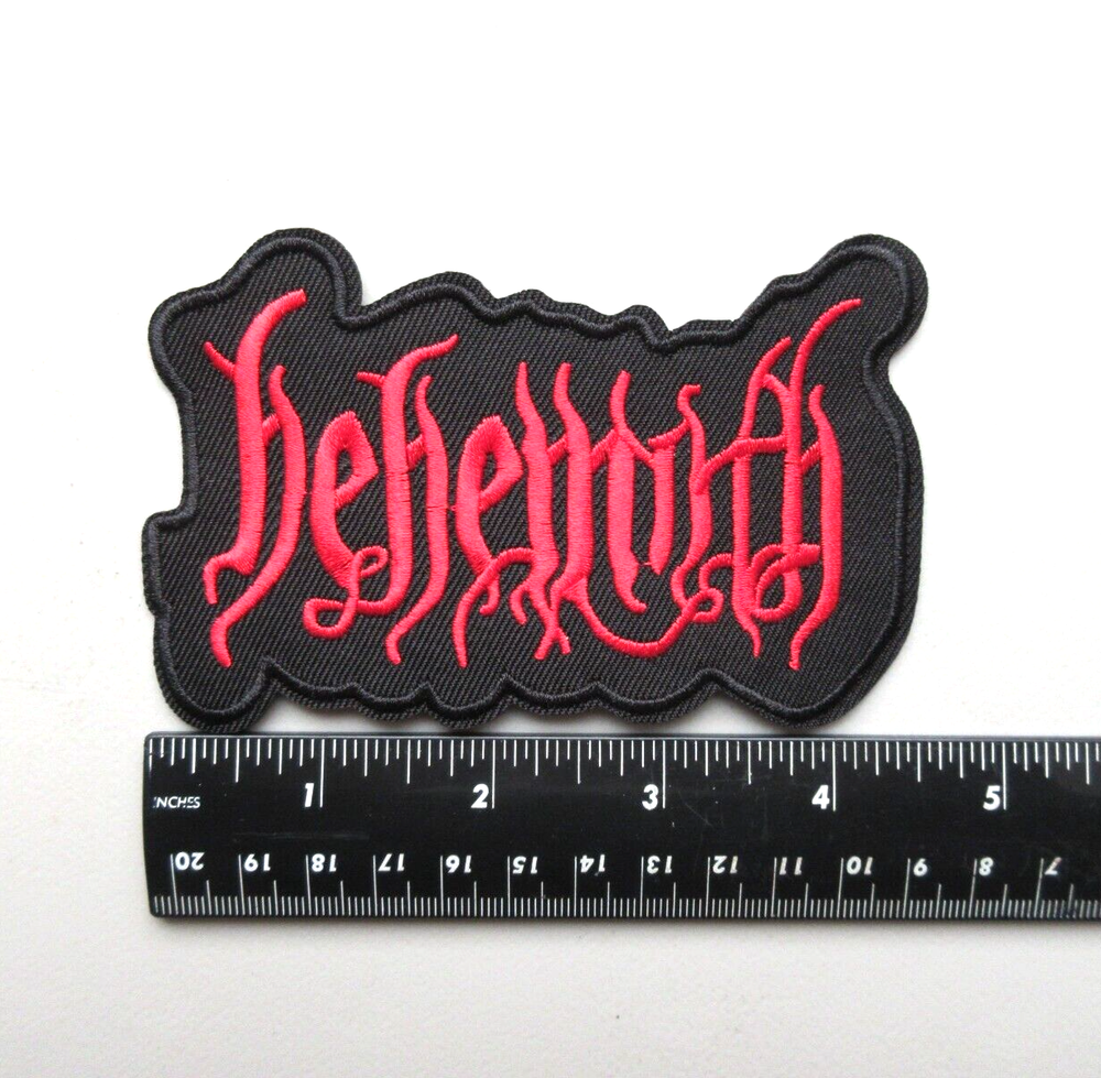 Behemoth Death Metal Band Embroidered Battle Vest Jacket Iron On Patch  