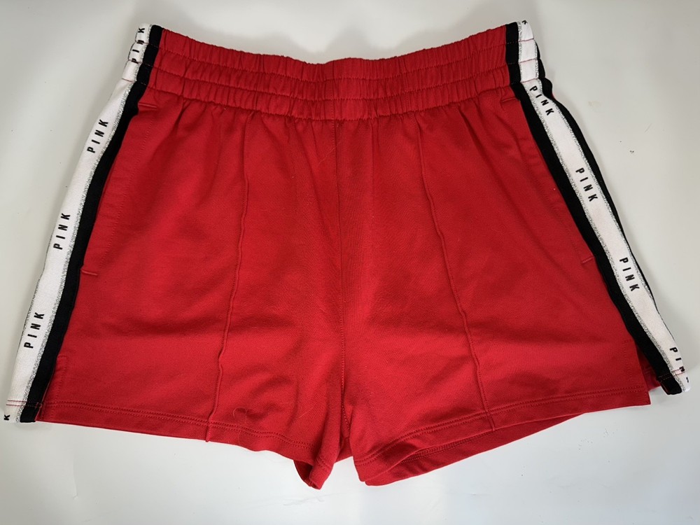 Pink By Victoria’s Secret Red Sport  Shorts Size Medium