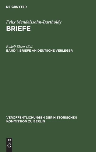 Briefe an deutsche Verleger (Hardback)