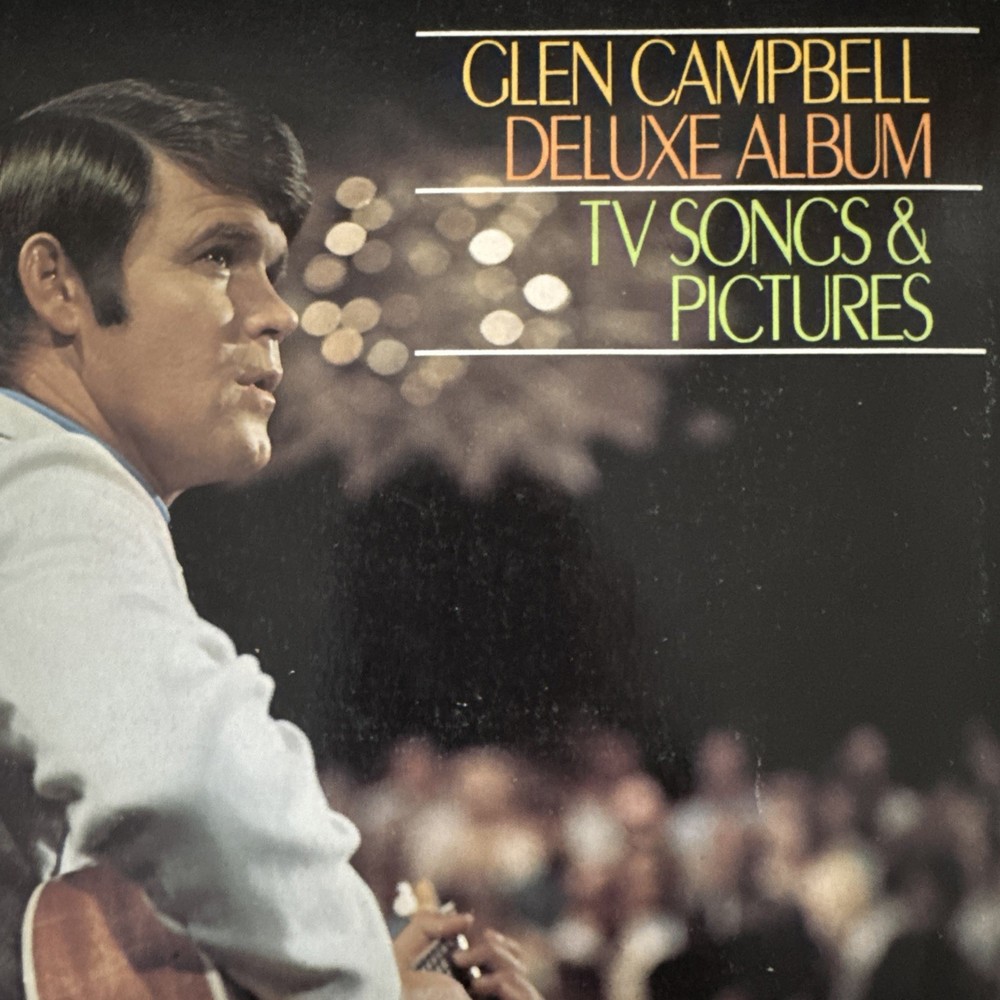 Glen Campbell Deluxe Album - TV Songs & Pictures, Song Book W/ Pictures & Music