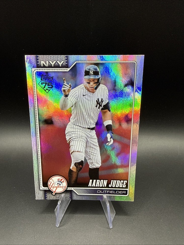 2026 Topps Series 1 - Aaron Judge - Rainbow Foil  - #1