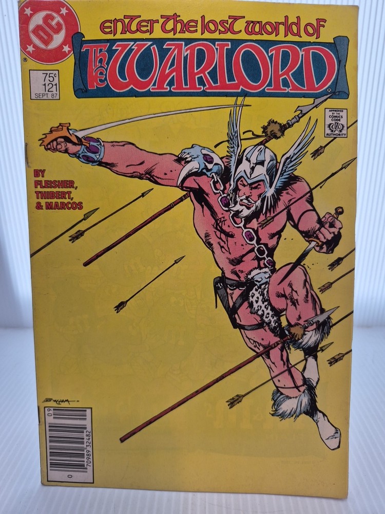 Warlord #121 Vol. 1 1987 DC Comics Newsstand 8.0 Comic Book P72-79