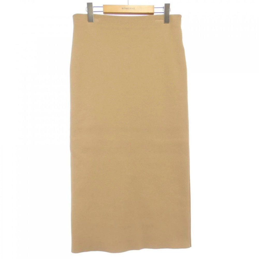 SCENTOF Beige Skirt Size 38 Used Cotton Blend Vintage Office Casual