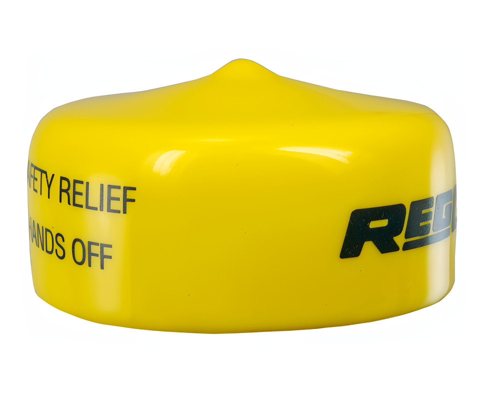 REGO 3131-54P Protective Cap for Relief Valves Propane LP Gas Yellow Cover
