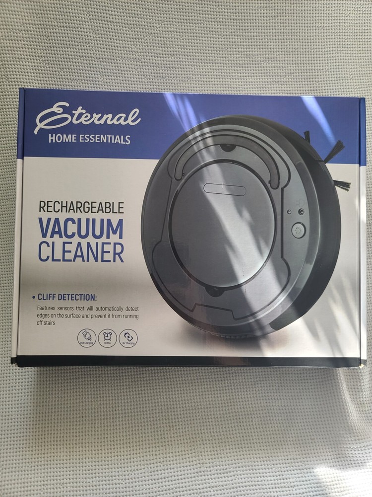 Eternal Home Essentials Rechargeable Vacuum Cleaner Cliff Detection PG94002