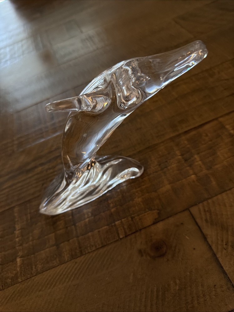 Waterford Leaping Dolphin Figure Sculpture #40034047