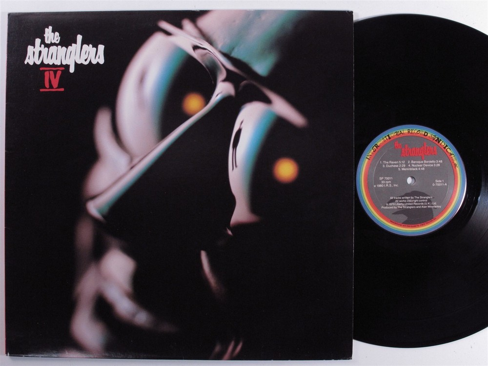 STRANGLERS IV I.R.S. LP VG+ with 7