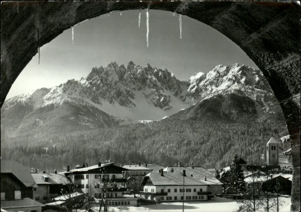San Candido Innichen Italy ~ postcard sku877