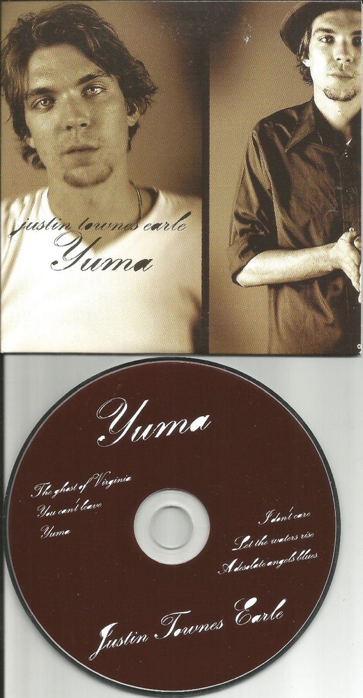 JUSTIN TOWNES EARLE Yuma ULTRA LIMITED 6 UNRELEASED 2008 CD OUT OF PRINT