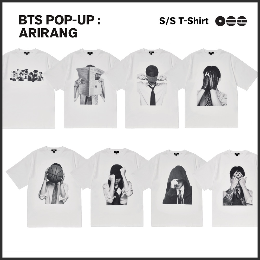 BTS ARIRANG S/S T-Shirt 2026 Official Merch - READY TO SHIP , IN HAND
