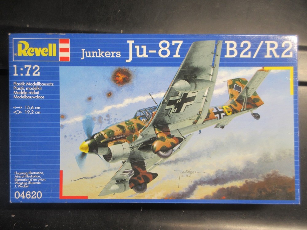 REVELL GERMANY 1/72 JUNKERS Ju87B-2/R2 STUKA  no.04620