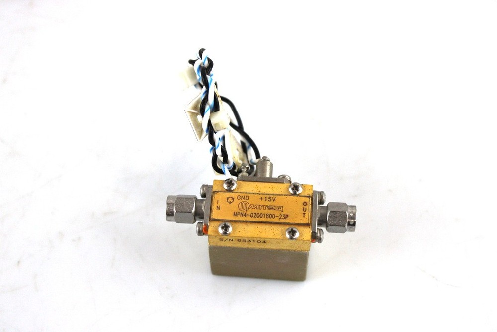 MITEQ MPN4-02001800-23P 2-18GHz Wideband Medium Power RF Amplifier +23dBm