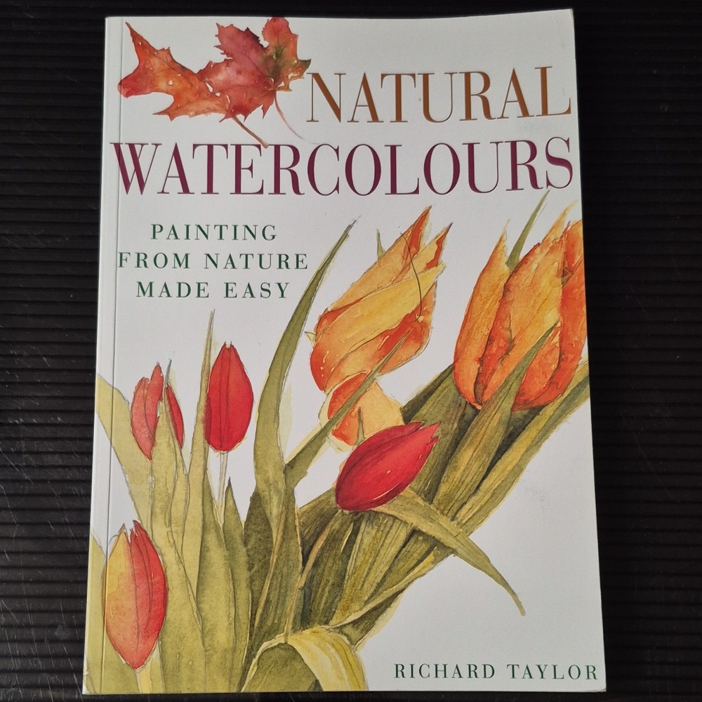 David & Charles Watercolor Painting 'From Nature Made Easy' Landscapes & Nature