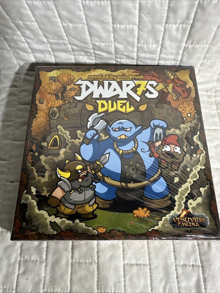 Dwar7s Duel Luis Brüeh Vesuvius Media 2018 2-player Board Game