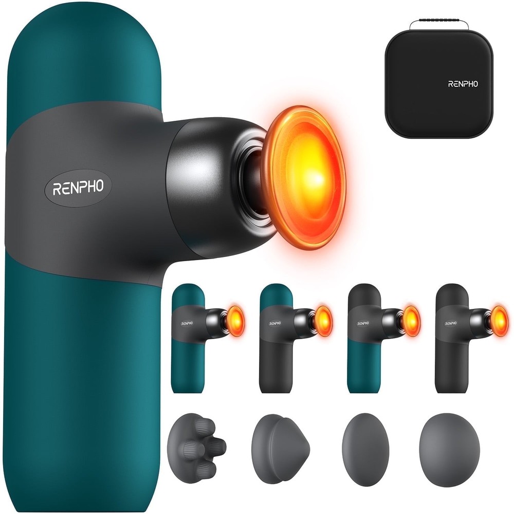 RENPHO Massage Gun Deep Tissue Handheld Muscle Massager for Pain Relief Portable