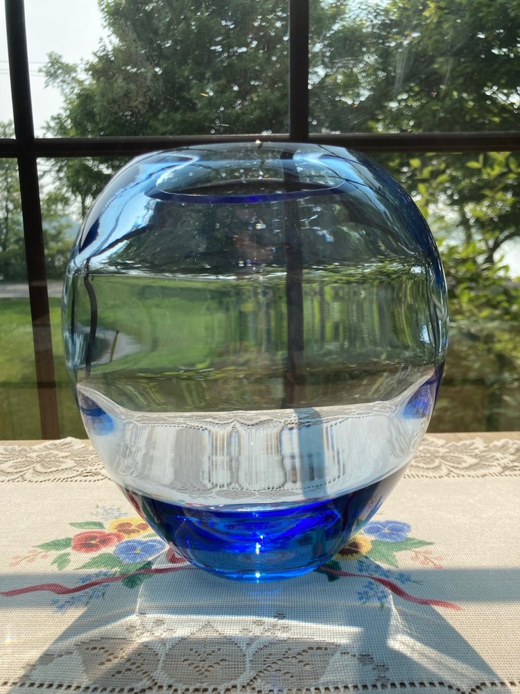 Tiffin-Franciscan Optic Copen Cobalt Blue 7