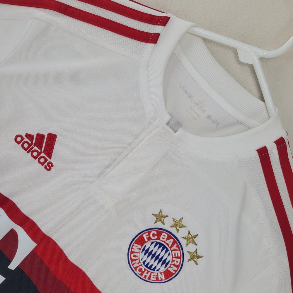 FC Bayern Munich Jersey Shirt Mens Small Adidas Bundesliga Soccer ClimaCool