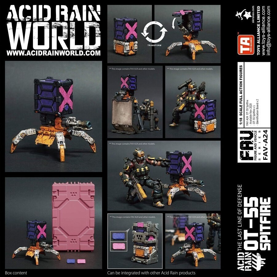 Acid Rain World FAV-A24 OT-55 Spitfire - 1/18 3.75
