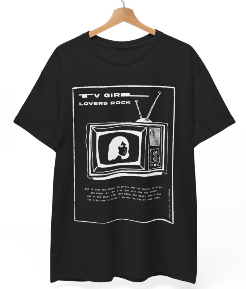 Tv Girl T-Shirt Indie Pop Bedroom Lo-Fi Dream Pop Music Unisex Tee