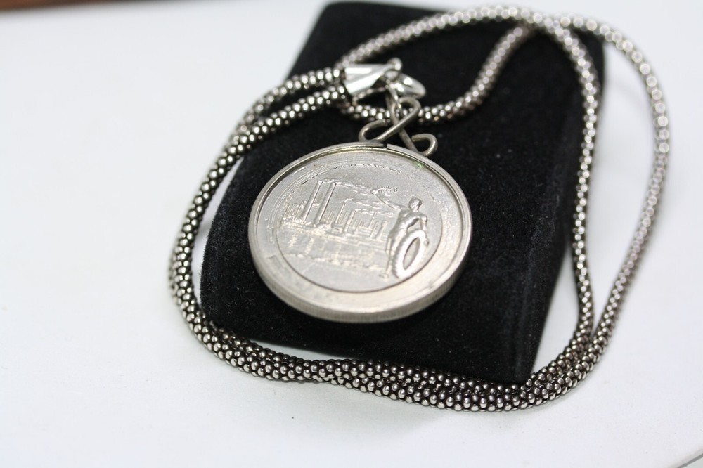 Vintage 1950's Hungary Industrial Achievement 925 Silver Medal 1.2