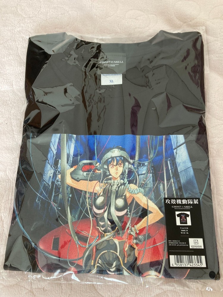Ghost in the Shell Exhibition   Masamune Shirow T-Shirt Size XL original