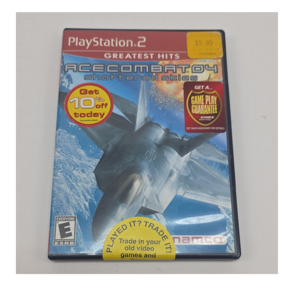 NAMCO Ace Combat 04: Shattered Skies (Sony PlayStation 2) Greatest Hits E-image