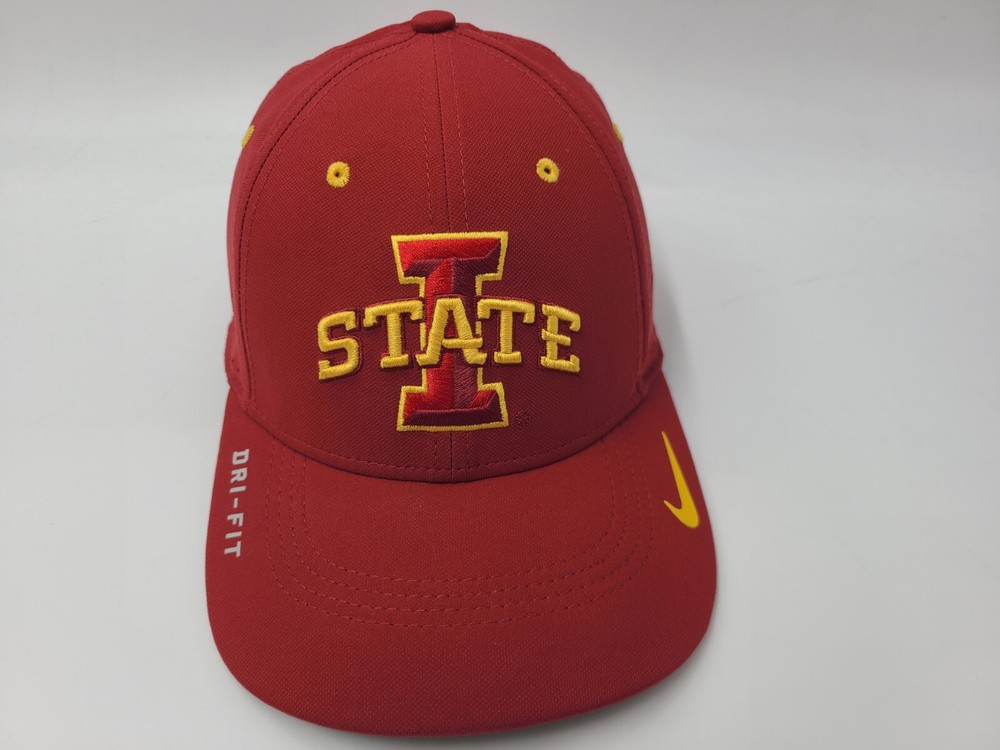 Iowa State Cyclones Nike Dri-Fit Flex Fitted Hat NCAA S-M