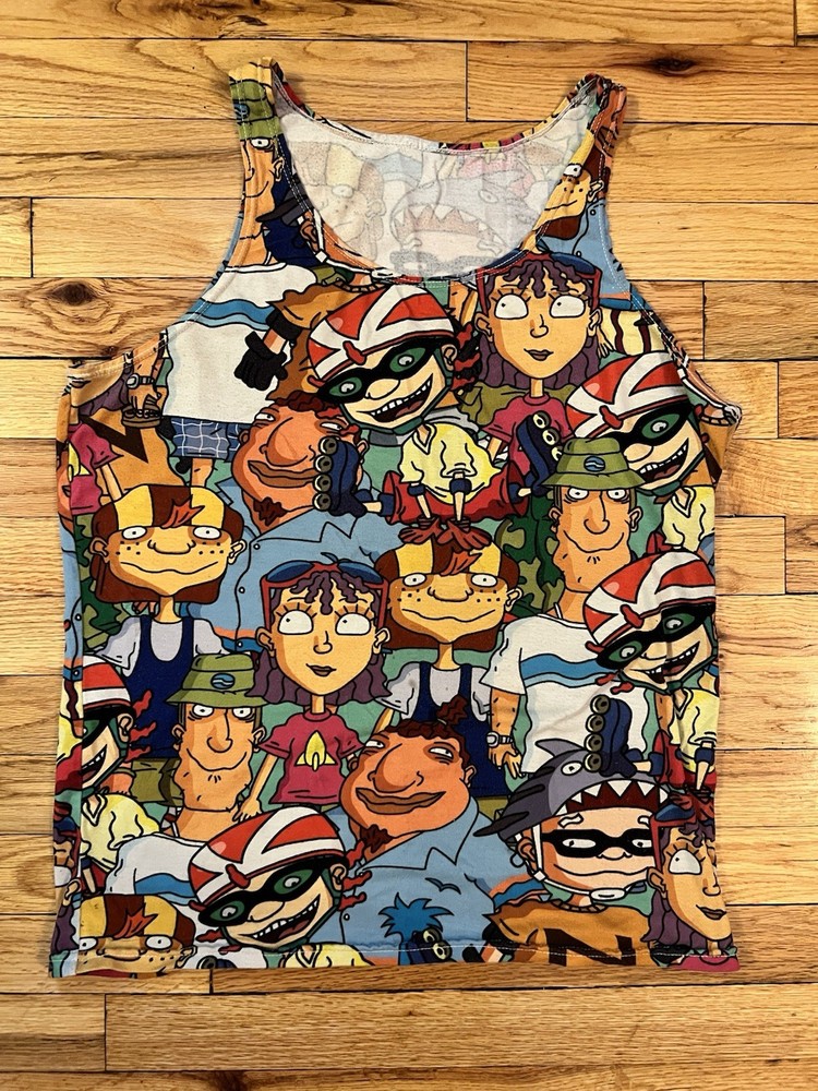 Vintage Rocket Power Tank Top. 2000’s Nickelodeon. Size Medium.