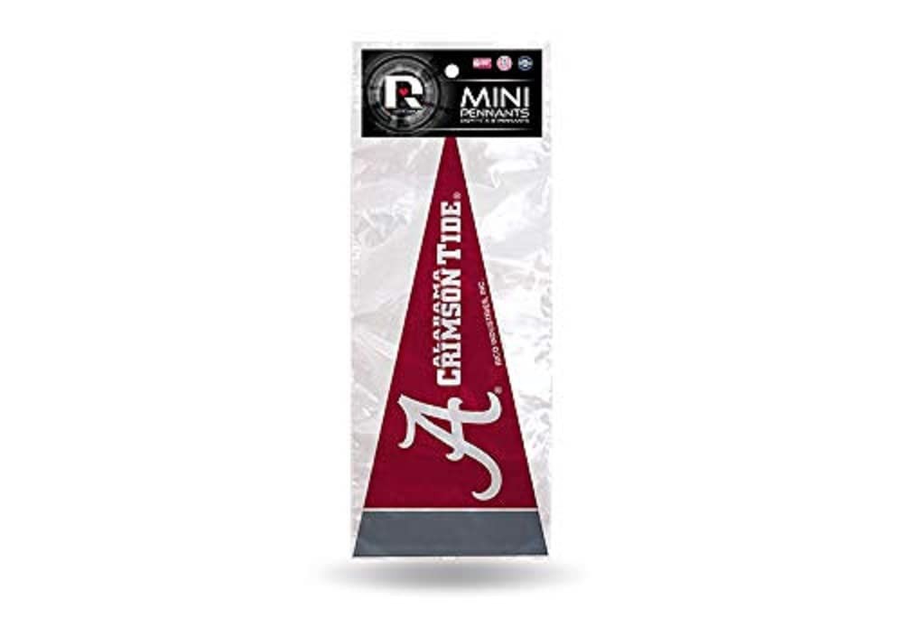 NCAA Alabama Crimson Tide 8-Piece 4x9 Mini Pennant Set