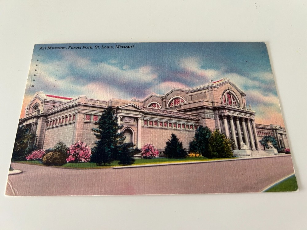 Art Museum Forest Park St Louis Missouri Postcard