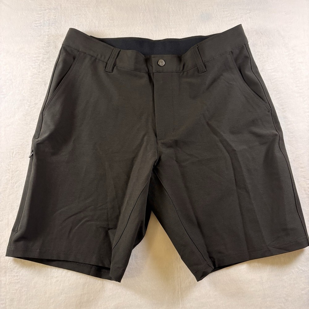 BYLT Kinetic Shorts Mens Large Black Stretch Golf Performance Athletic Short