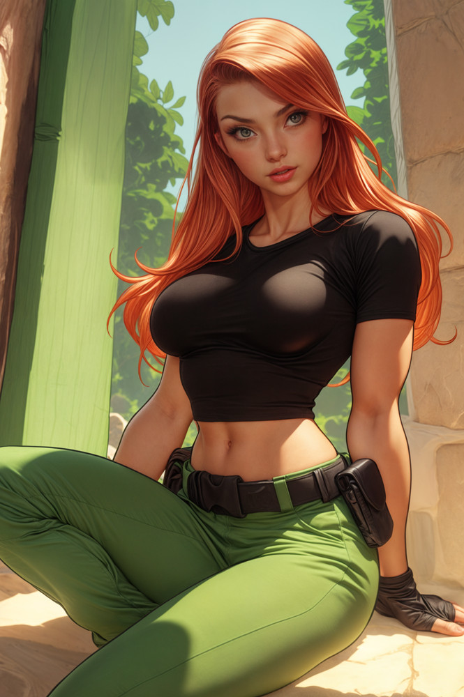 KIM POSSIBLE 03  Fine Art Print 13x19 Limited to 1/30