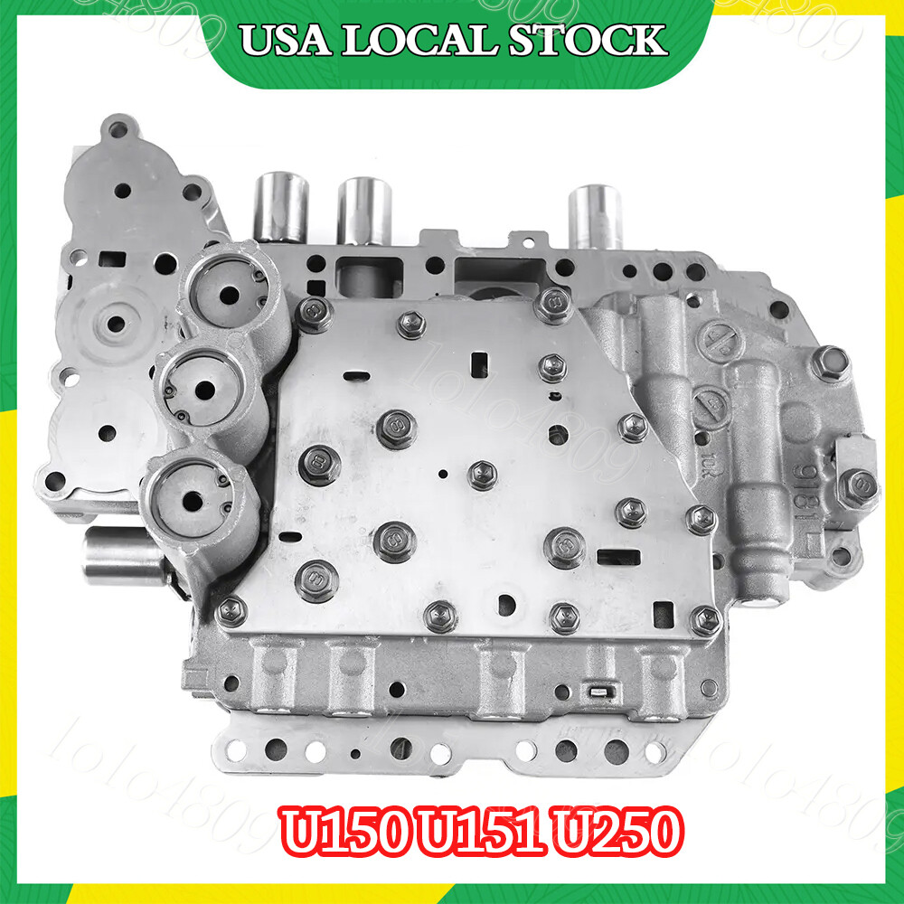 Transmission Valve Body U150 U151 U250 Compatible with Toyota Lexus 2004-2014 Silver