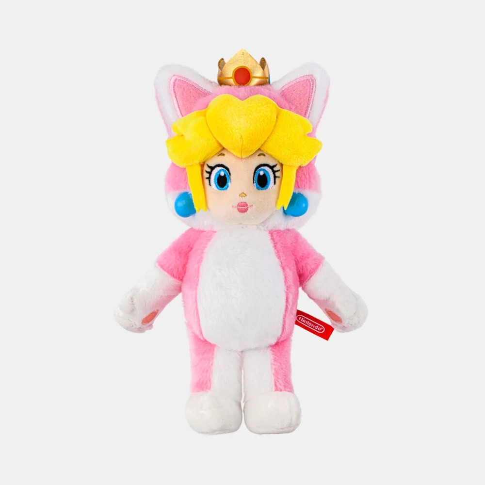 [Japan Limited] Super Mario Cat Peach Mascot Plush Keychain Nintendo TOKYO NEW