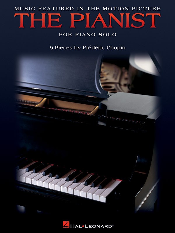 The Pianist Movie Chopin Piano Solo Intermediate Advanced Sheet Music Book