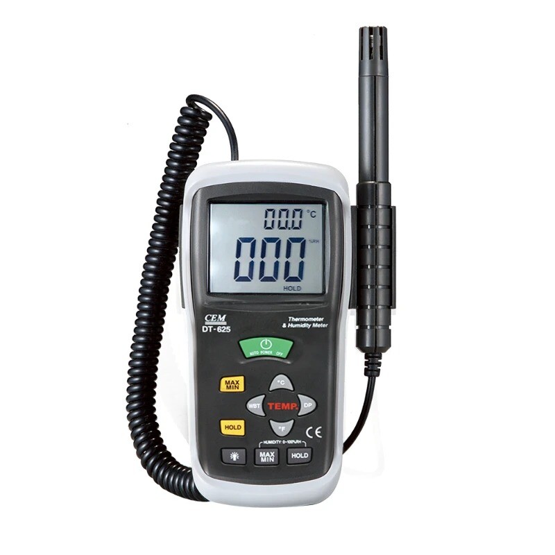 DT-625 Wet Bulb Temperature Dew Point Hygrometer, Laboratory Industrial Use