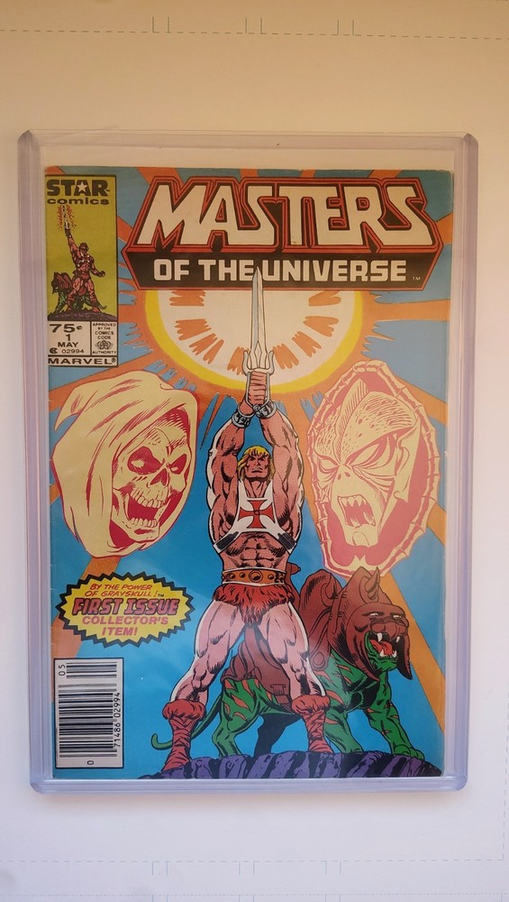 Masters of the Universe #1 Newsstand Variant (Marvel Comics May 1986)