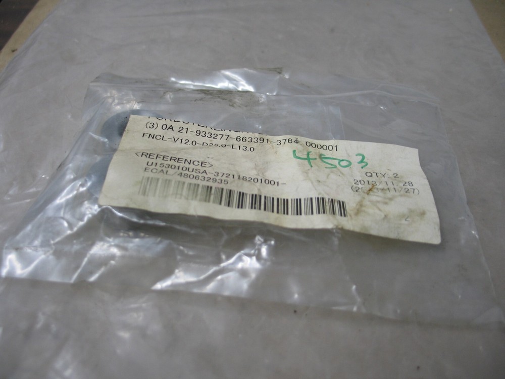Nib 2Pcs Misumi Fncl-V12.0-D25.0-L13.0 Locating Bushings 12 X 25 X 13Mm Lg P9872