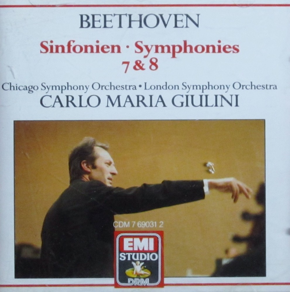 Ludwig van Beethoven [Composer]; C, Beethoven: Symphonies Nos. 7 & 8, audioCD