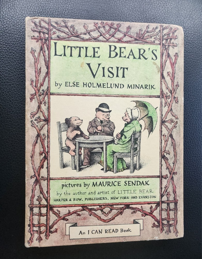 Little Bear's Visit, E H Minarik Illustrated by M Sendak Children's Book HC 1961