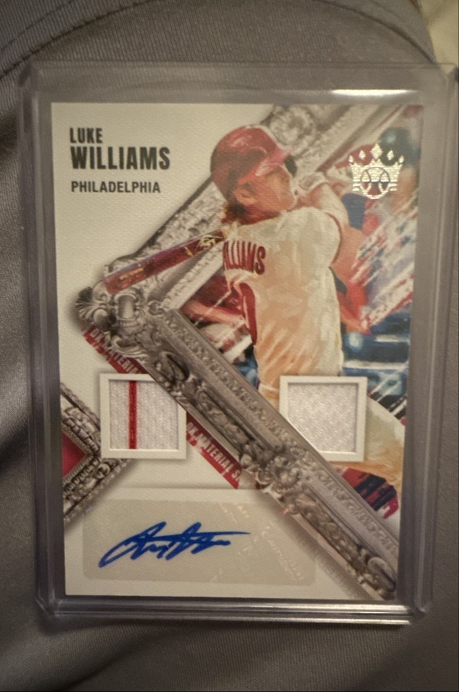 2022 Panini Diamond Kings - Dk Material Signatures Luke Williams #DMS-LW