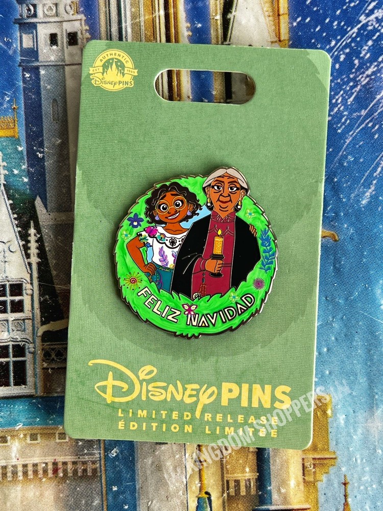 2022 Disney Parks Holiday Christmas Feliz Navidad Encanto Mirabel Abuela LR Pin-image