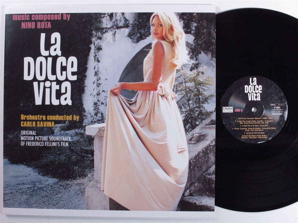 DOLCE VITA OST Nino Rota VINYL PASSION LP NM 180g europe 2015 reissue c