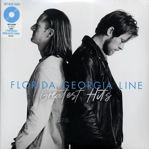 Florida Georgia Line - Greatest Hits Sky Blue Vinyl LP New Sealed Record 2xLP