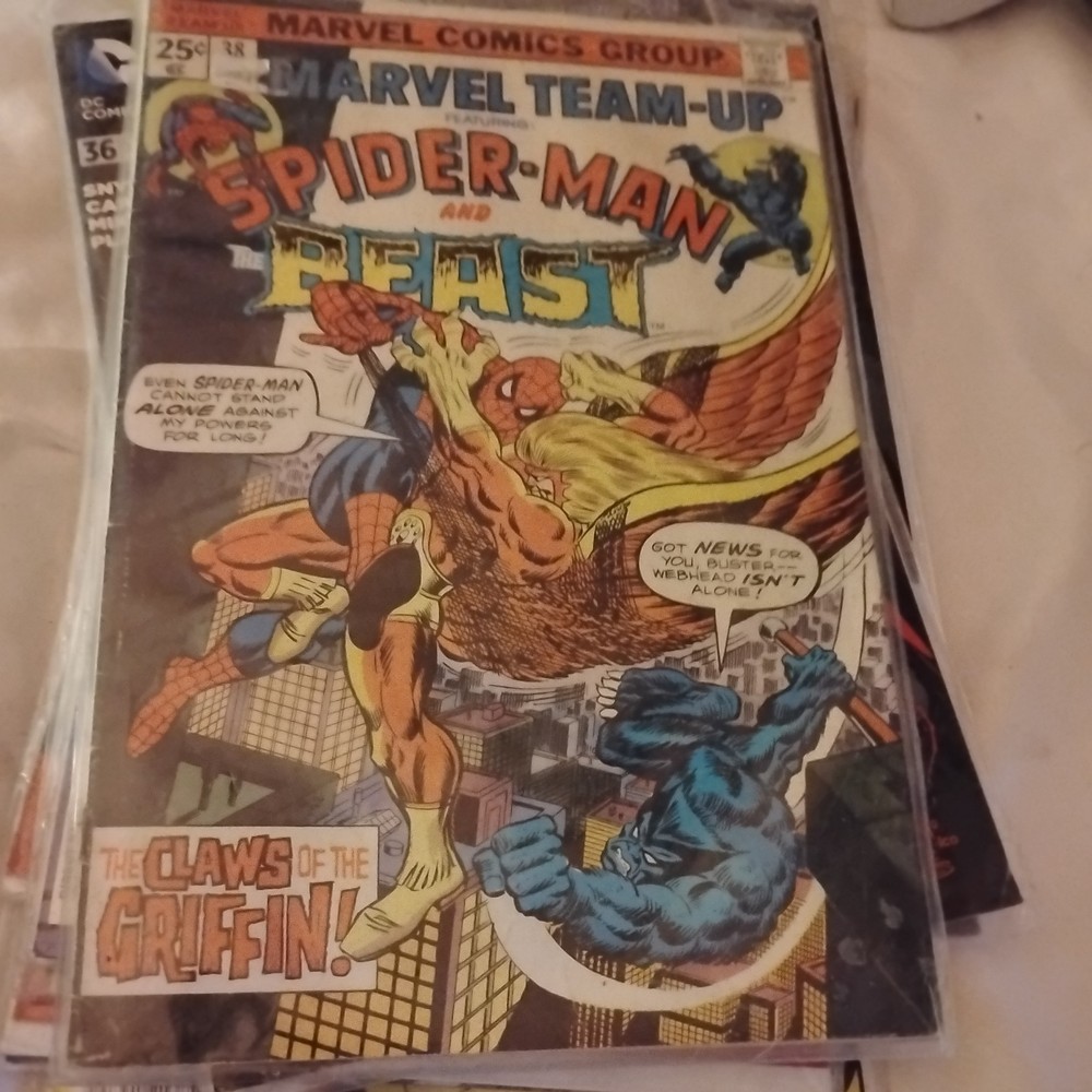Marvel Team-Up #38 (1975) Spider-Man & Beast Team-Up 