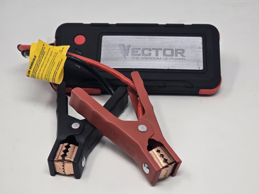 VECTOR 1600 Peak Amp Automotive Lithium Jump Starter, Portable Power